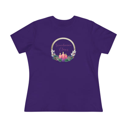 Grandmama Claus Tee - The Heart of Christmas Women's Tee