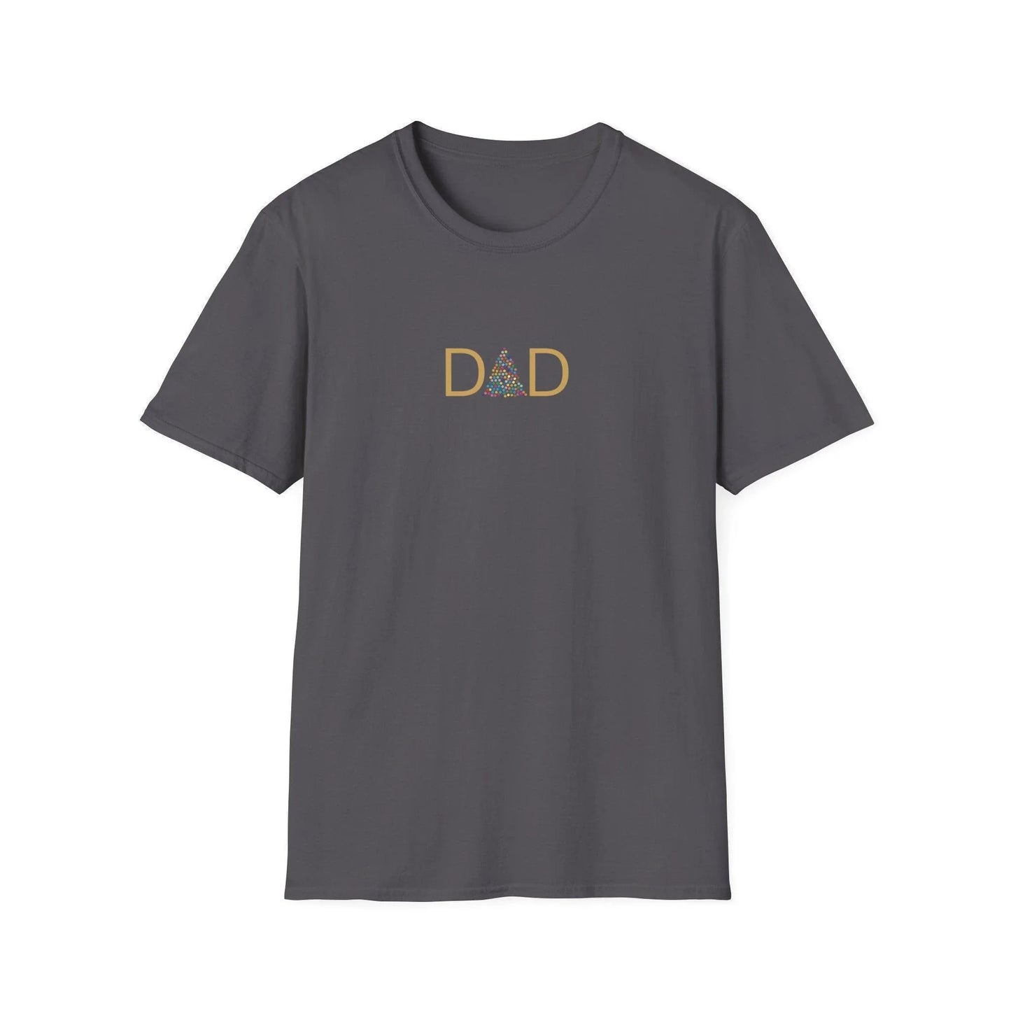 DAD 🎄 - Golden Christmas Dad! ✨🎁- Mens Softstyle T-shirt - Whippie's