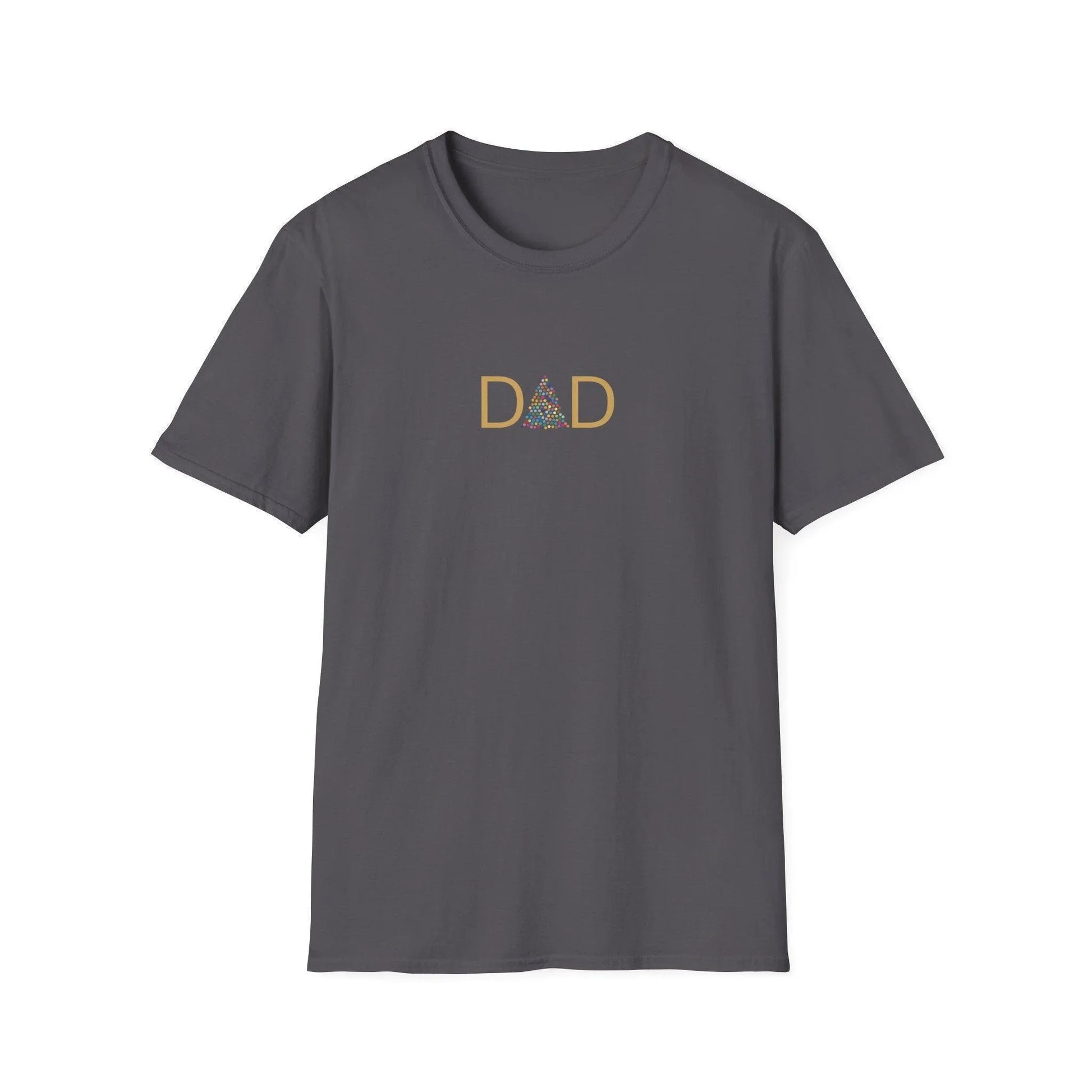 DAD 🎄 - Golden Christmas Dad! ✨🎁- Mens Softstyle T-shirt - Whippie's