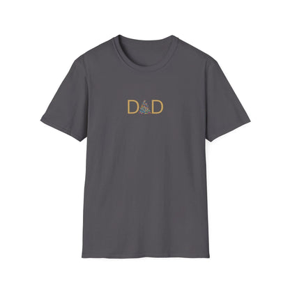 DAD 🎄 - Golden Christmas Dad! ✨🎁- Mens Softstyle T-shirt - Whippie's
