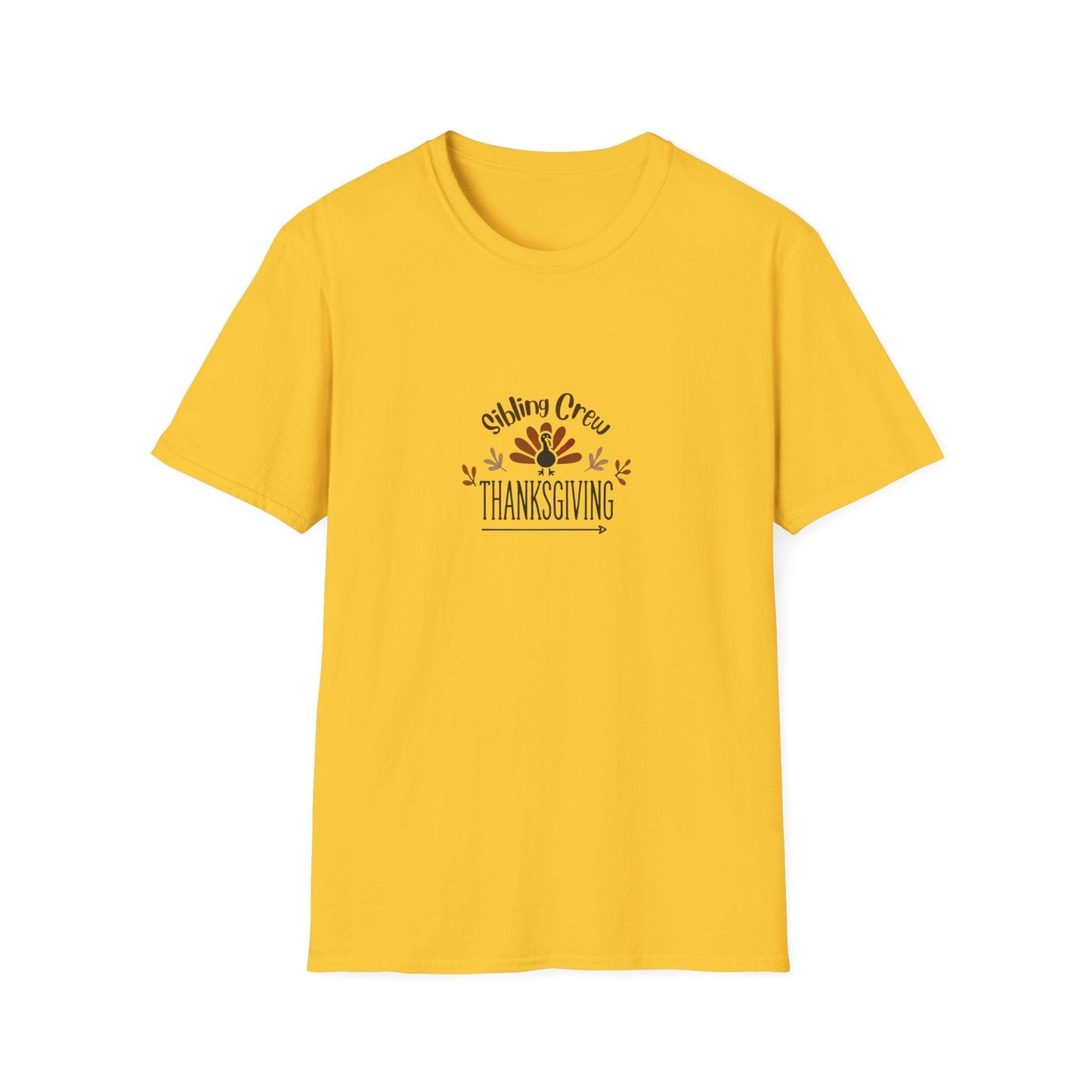Thanksgiving Sibling Crew Unisex T-Shirt - Whippie's