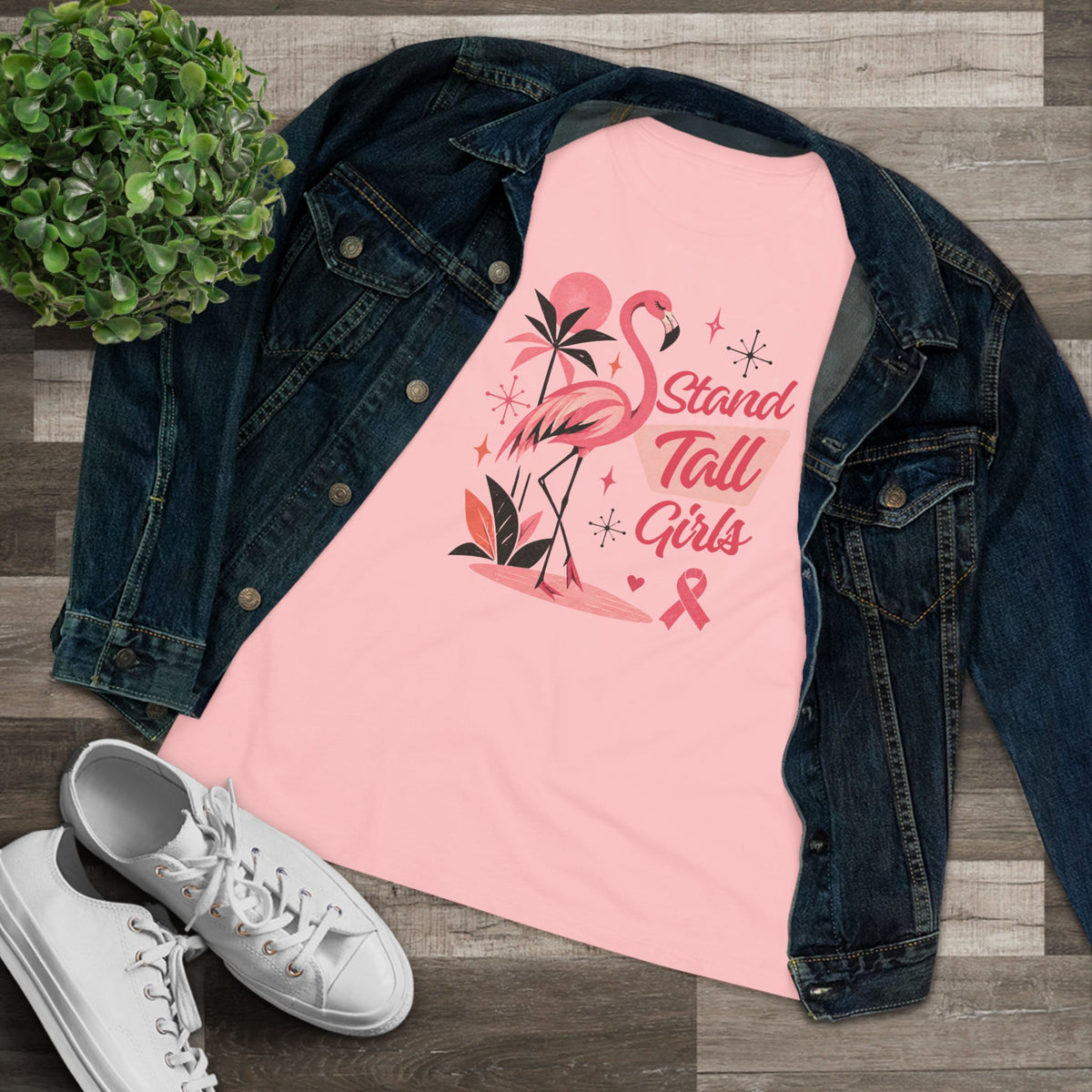 Stand Tall Breast Cancer Awareness Shirt