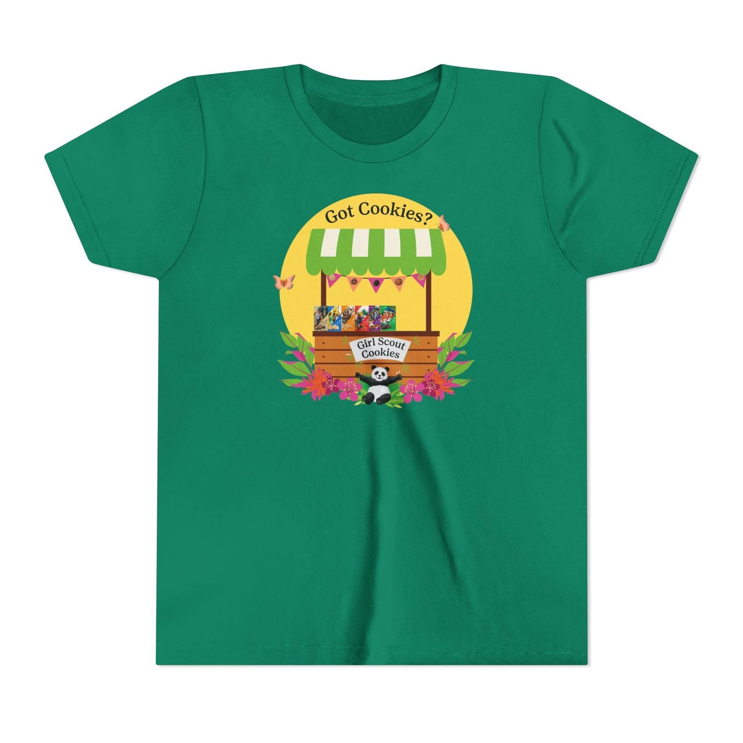 Got Cookies? Youth Tee - Support Your Local Girl Scout! 🍪🐼 - Whippie's