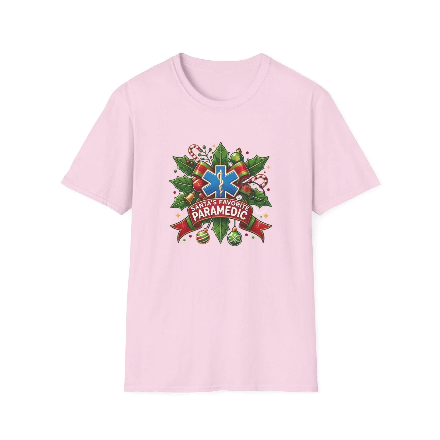 Santa's Favorite Paramedic Unisex Tee 🚑🎅 - Whippie's