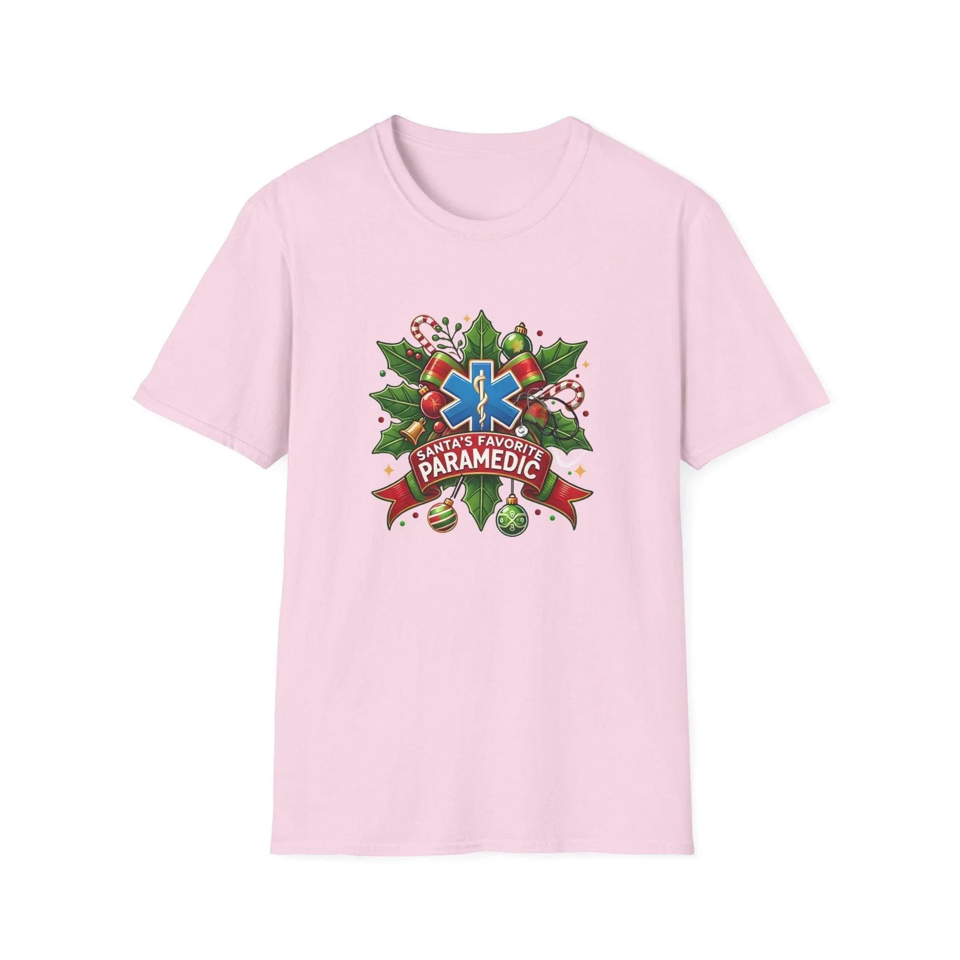 Santa's Favorite Paramedic Unisex Tee 🚑🎅 - Whippie's