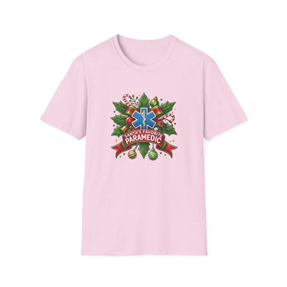 Santa's Favorite Paramedic Unisex Tee 🚑🎅 - Whippie's