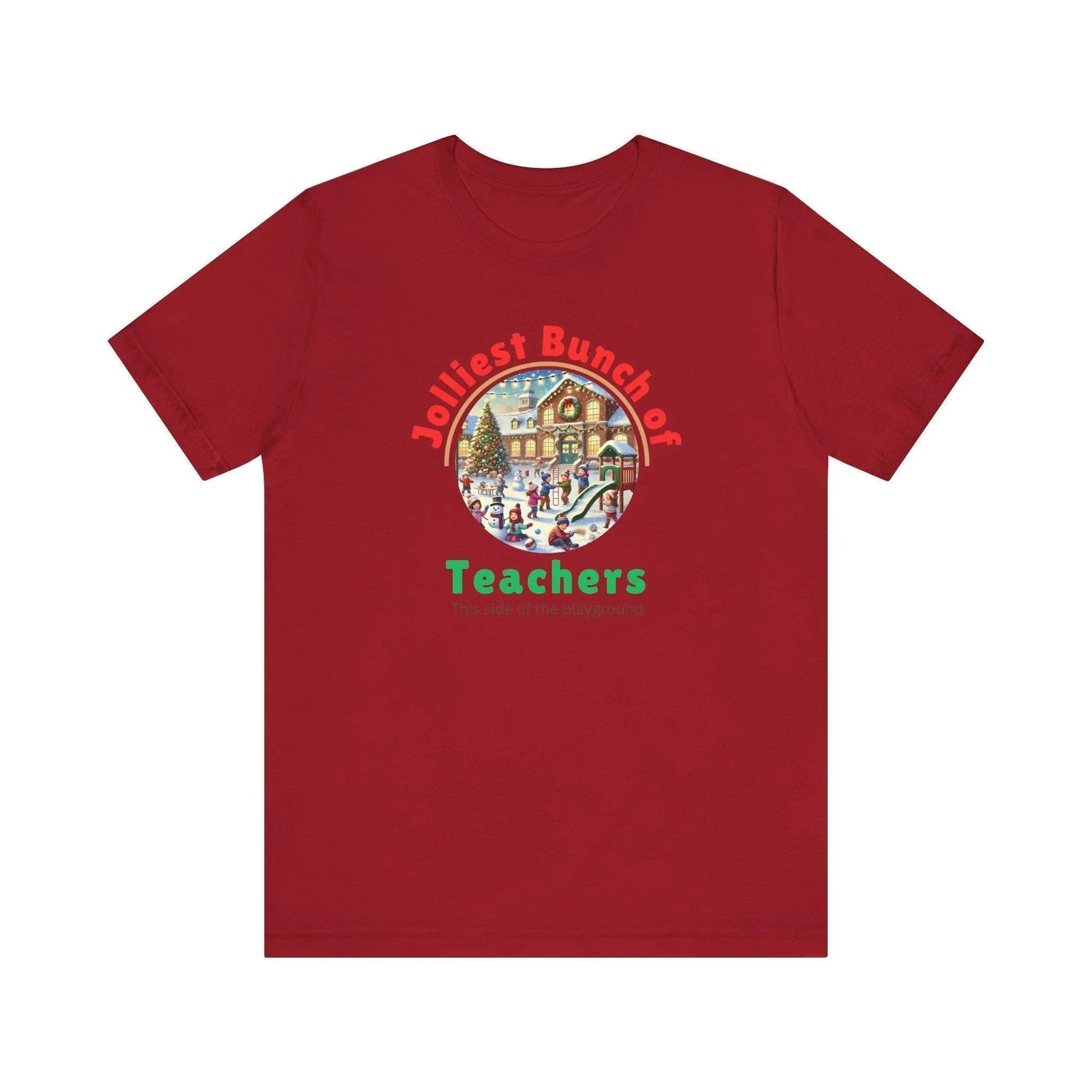 🌴 Jolly Bunch of Teachers ☀️ Unisex Jersey Tee 🧑‍🏫 - Winter Wonderland - Whippie's