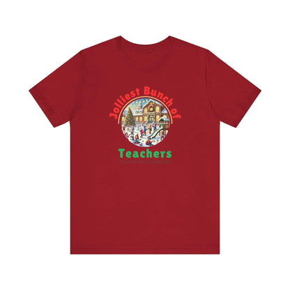 🌴 Jolly Bunch of Teachers ☀️ Unisex Jersey Tee 🧑‍🏫 - Winter Wonderland - Whippie's
