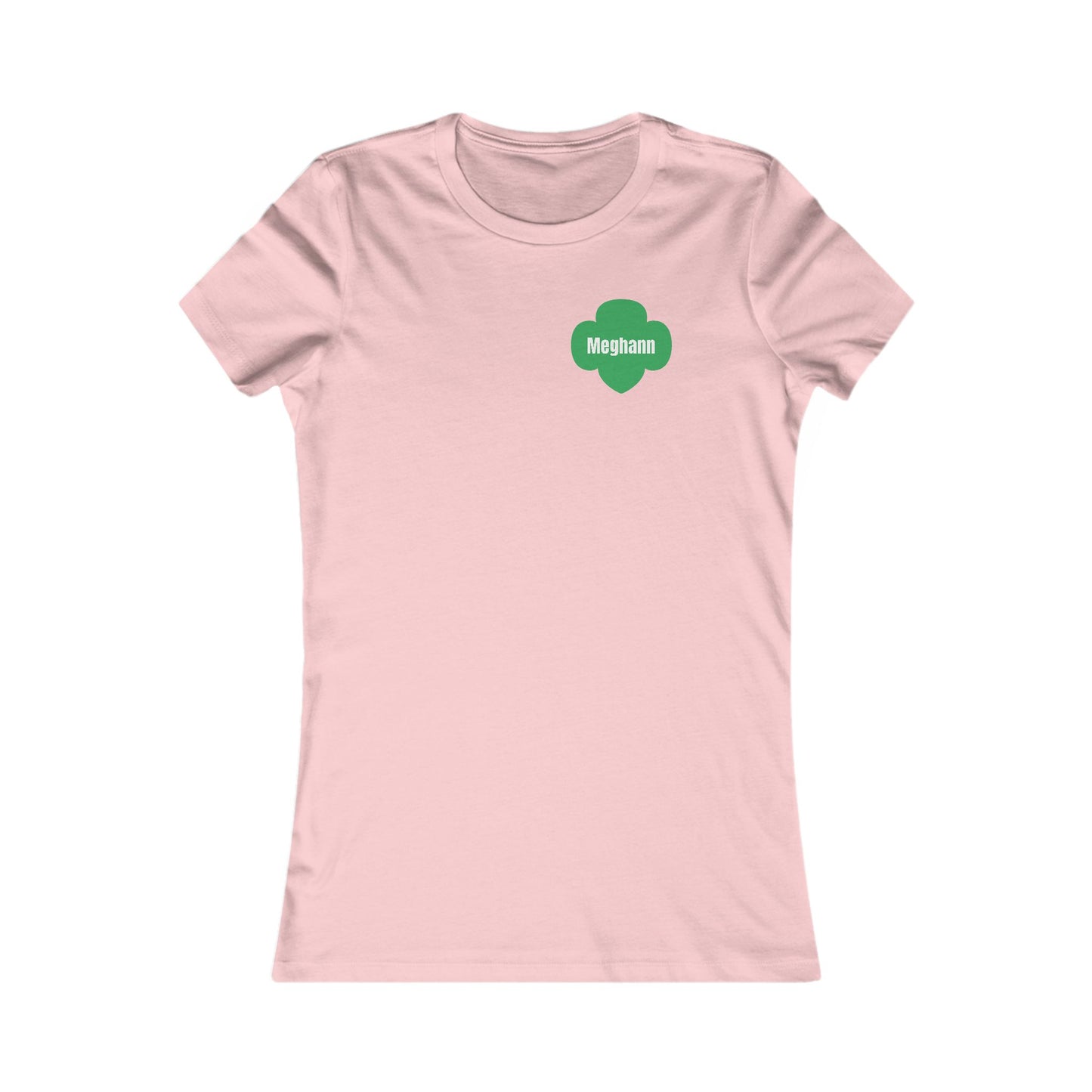 Personalized Girl Scout Trefoil Troop Tee | Girls Lead the Way - Women's