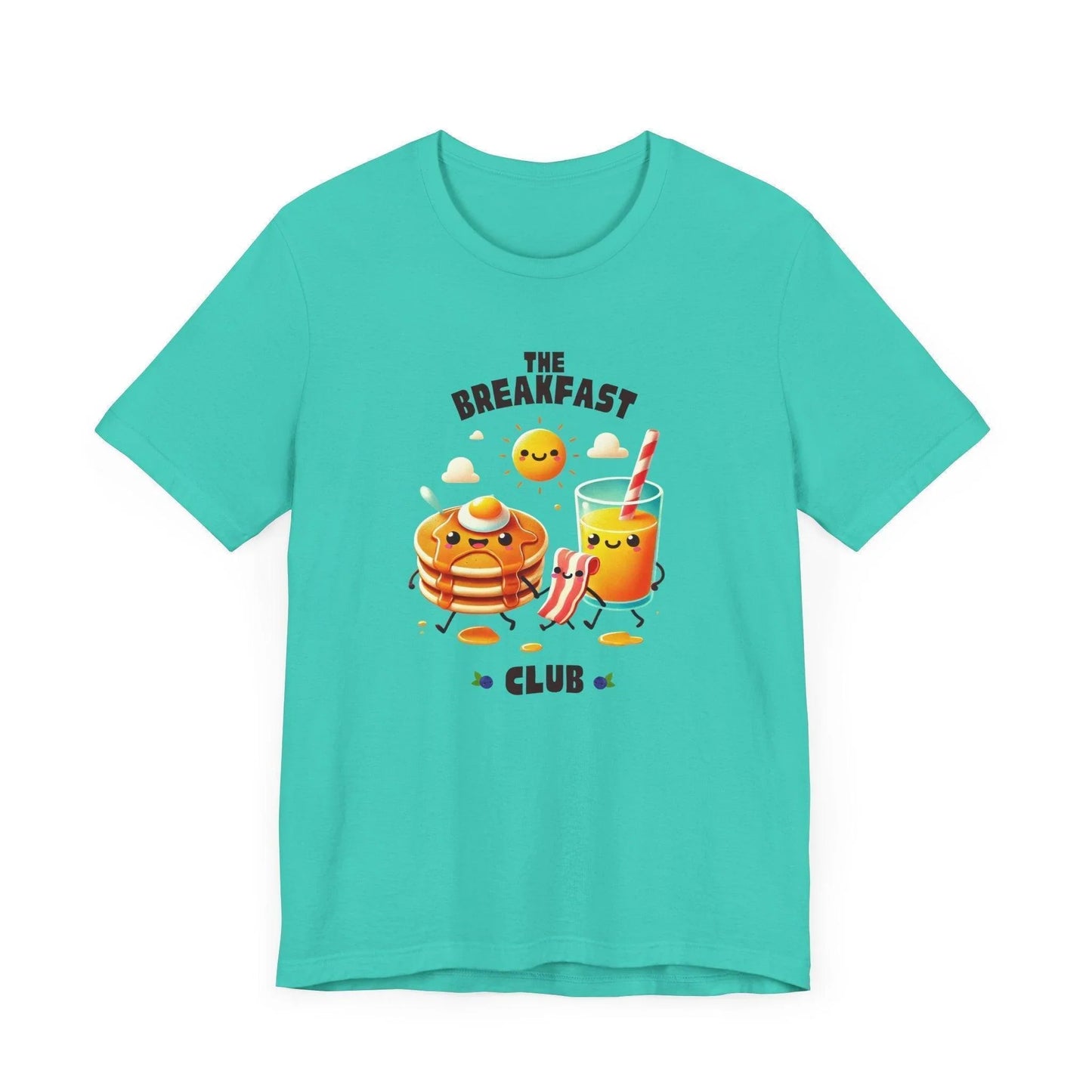 🥞 Breakfast Club 🍳 Unisex Jersey Tee ☀️ Rise and shine, breakfast time! - Whippie's