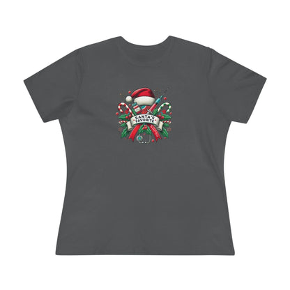 Santa's Favorite School Nurse - Women's Softstyle Tee - Whippie's