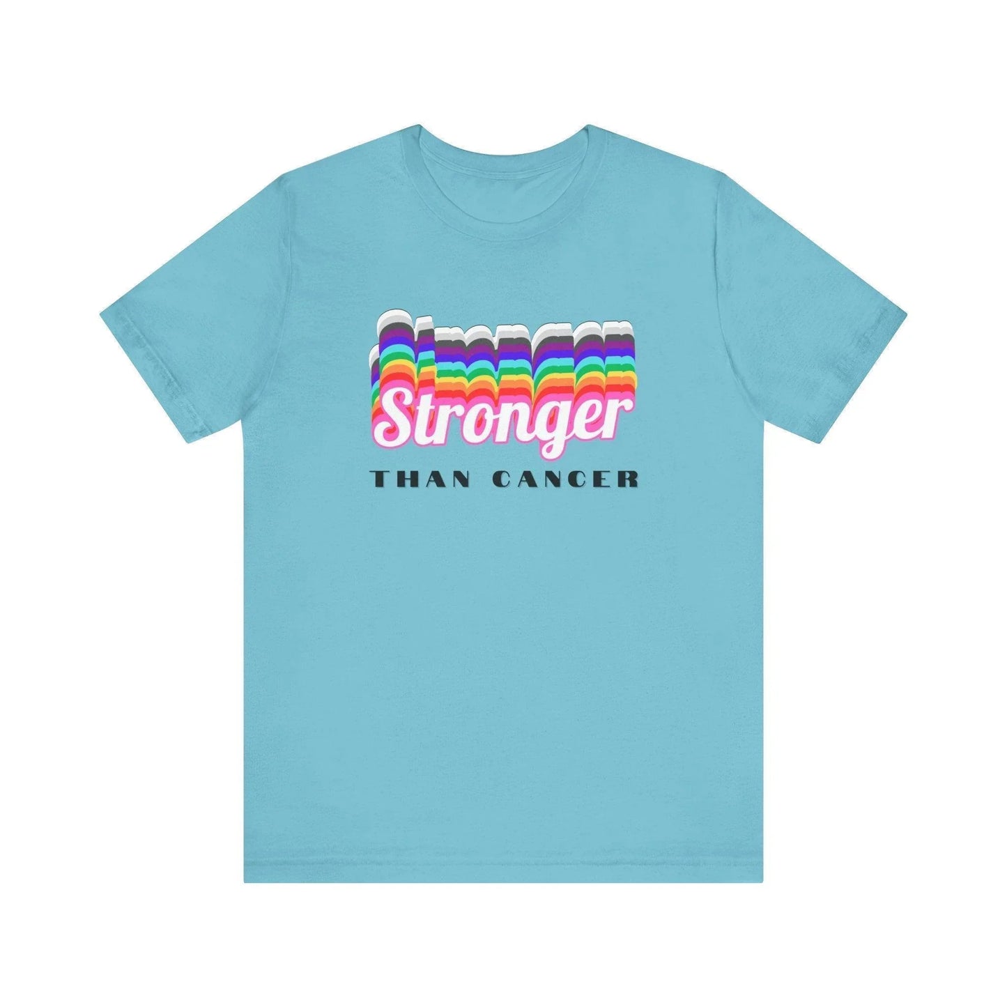 💪 Stronger Than Cancer 🎗️ Unisex Jersey Tee ✨ Show your support, wear your strength. - Whippie's