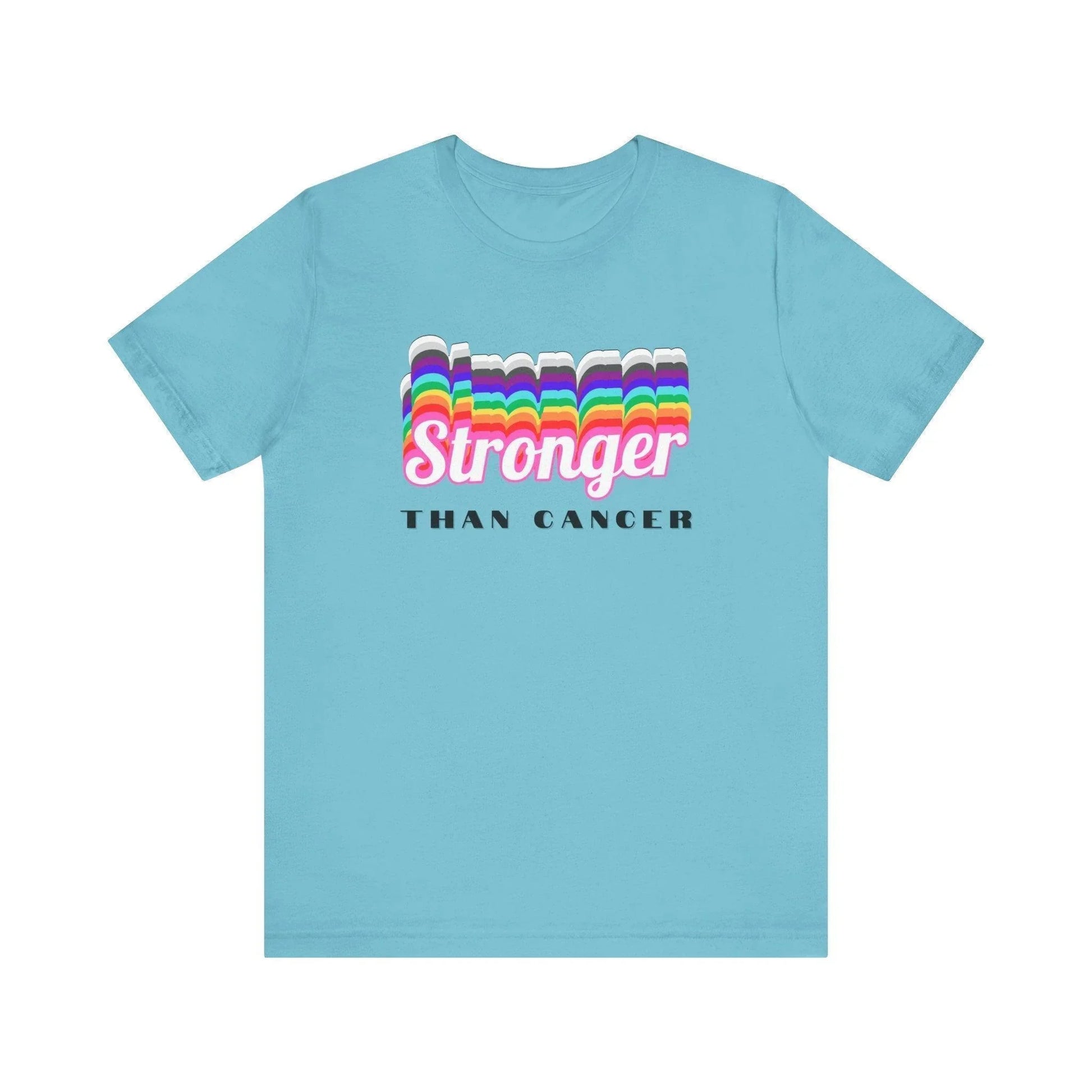 💪 Stronger Than Cancer 🎗️ Unisex Jersey Tee ✨ Show your support, wear your strength. - Whippie's