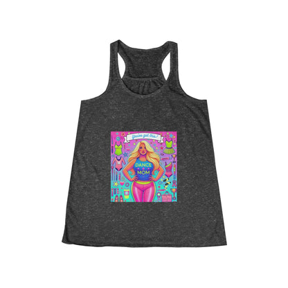 Dance Mom: You've Got This - Blonde Mom - Curvy - Women's Flowy Racerback Tank - Whippie's