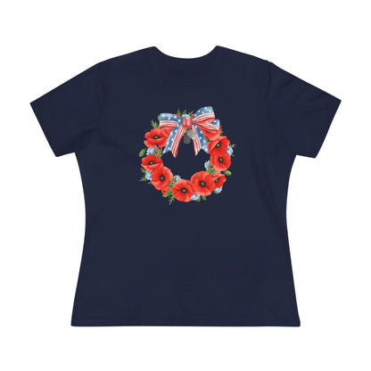 Memorial Day 'Never Forget' Wreath - Women's Tee - Whippie's