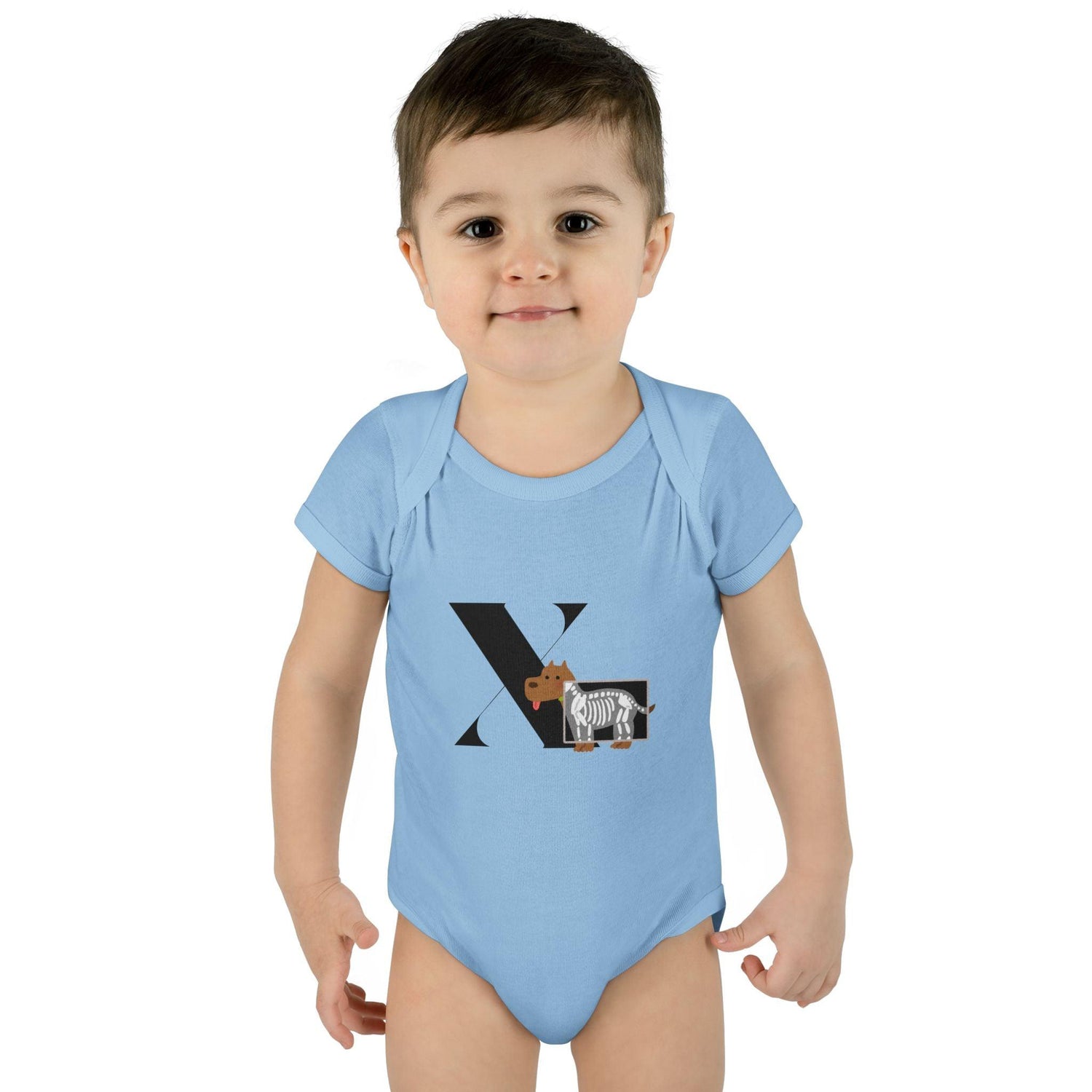 Alphabet Adventures: Letter X - X-Ray Vision Baby Onesie X is for X-Ray Vision! - Whippie's