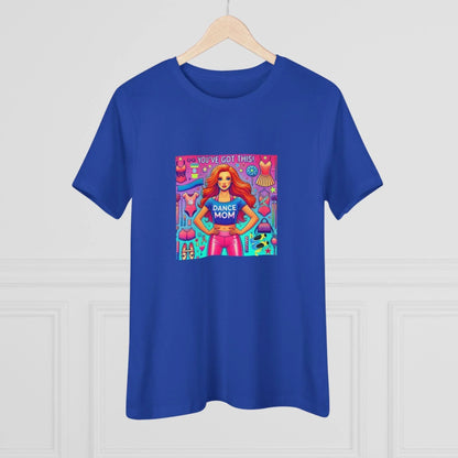 Dance Mom: You've Got This - Red Hair Mom - Women's Softstyle Tee - Whippie's
