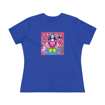 Dance Mom Magic (Brunette Mom) - A Colorful Celebration 🌈 - Women's Softstyle Tee - Whippie's