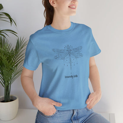 Heavenly Hello Unisex Jersey Tee - 🕊️ Carry a Piece of Heaven Close to Your Heart 🕊️ - Whippie's