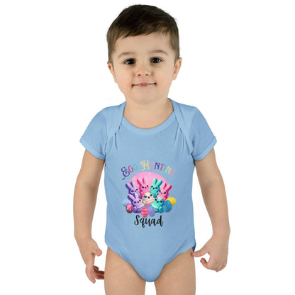 Egg Hunting Squad Baby Onesie - 🐣🐰 Hop into Easter Fun! 🐰🐣 - Whippie's