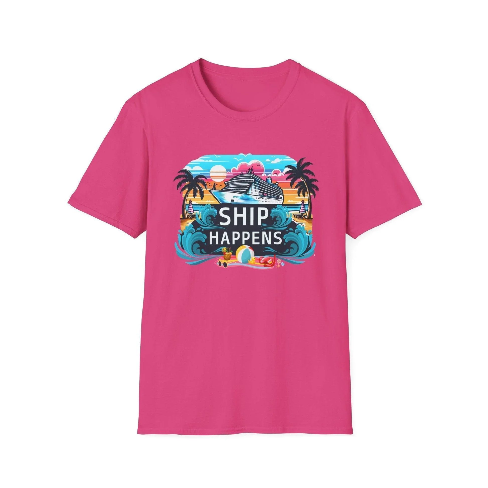 Ship Happens 🛳️🌊 Unisex Tee 🌴 (It's all part of the adventure! 😉) - Whippie's