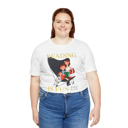 Reading Is Fun Retro Book Tshirt 1953