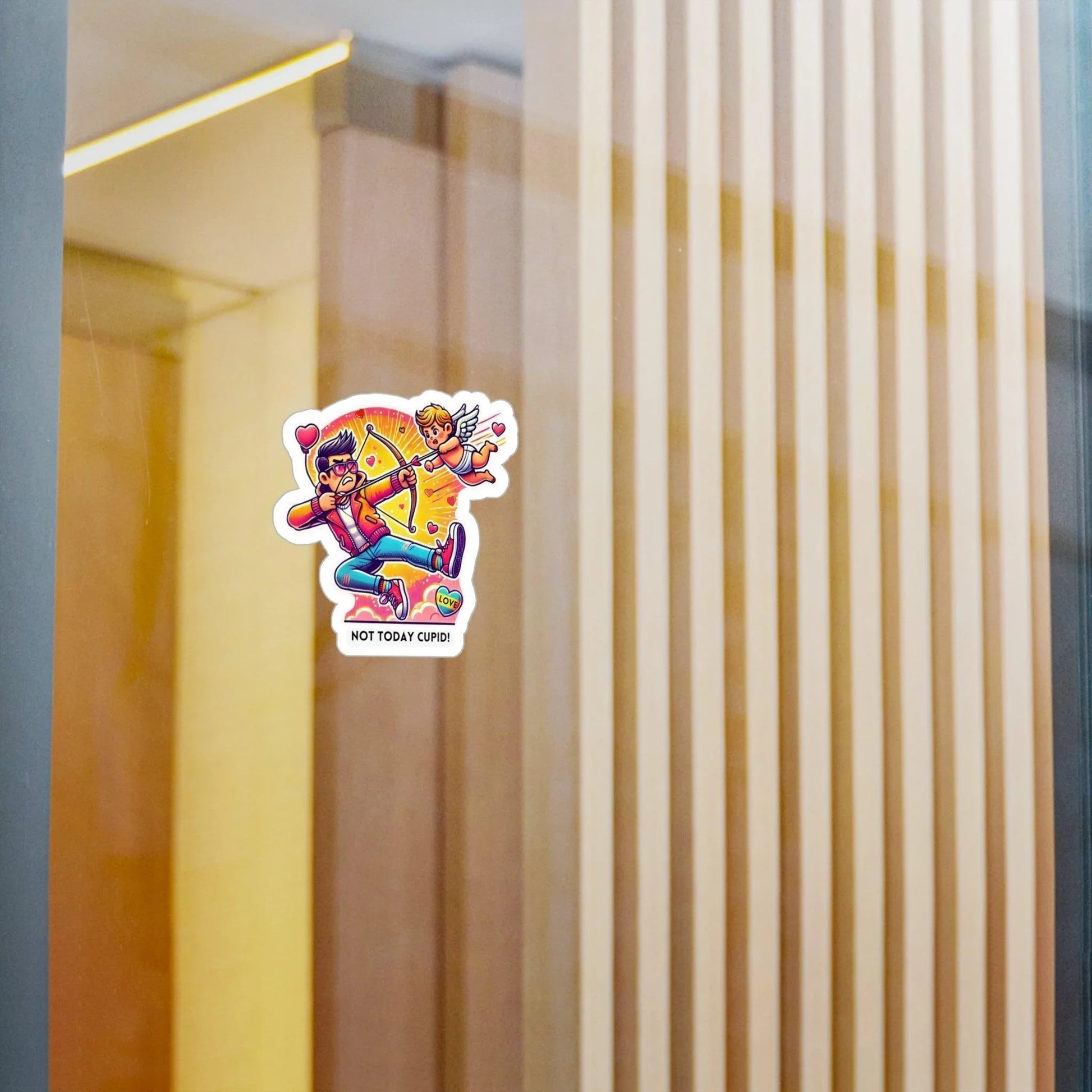 🏹 Cupid Begone! 🏹 Kiss-Cut Vinyl Decal ✨ Love on your own terms! - Whippie's