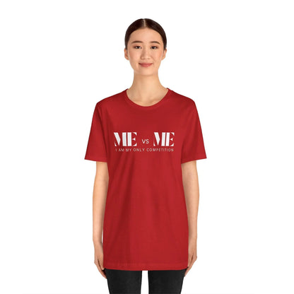 🔥 ME vs ME, I am my Only Competition 💪 Unisex Jersey Tee ✨ Challenge yourself, conquer your goals! - Whippie's