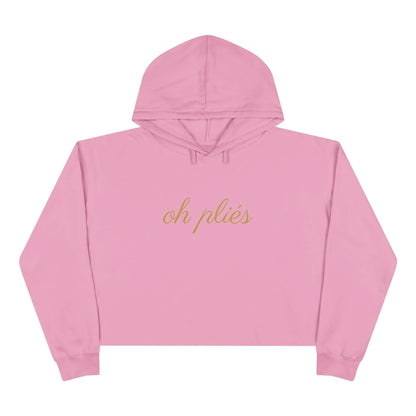 ✨ Oh Pliés ✨ Women's Cropped Hoodie 💖 - Whippie's