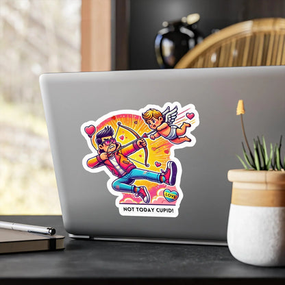 🏹 Cupid Begone! 🏹 Kiss-Cut Vinyl Decal ✨ Love on your own terms! - Whippie's
