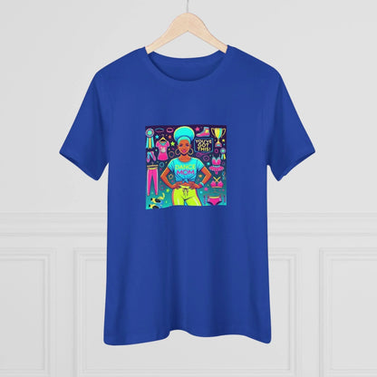 Dance Mom: You've Got This - Blue Hair Mom- You've Got This - Women's Softstyle Tee - Whippie's