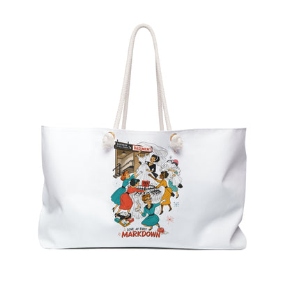Filene’s Basement Running of the Brides Mid Century Tote Bag