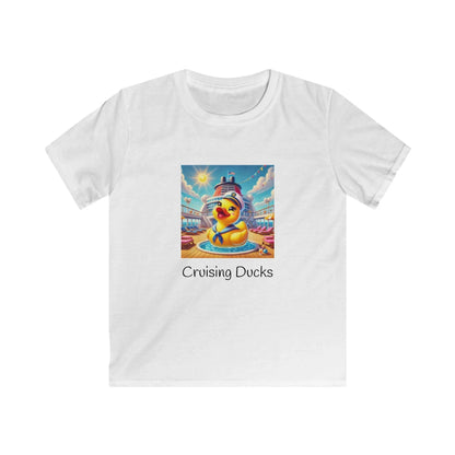 Duck on the Loose! Hilarious Cruise Ship Hide-and-Seek 🛳️ Kid's Tee 🐤 - Whippie's