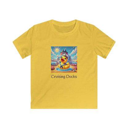 Duck on the Loose! Hilarious Cruise Ship Hide-and-Seek 🛳️ Kid's Tee 🐤 - Whippie's
