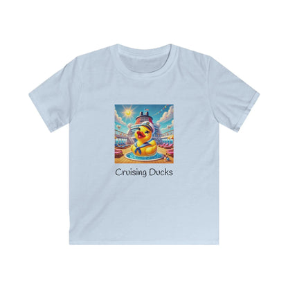 Duck on the Loose! Hilarious Cruise Ship Hide-and-Seek 🛳️ Kid's Tee 🐤 - Whippie's