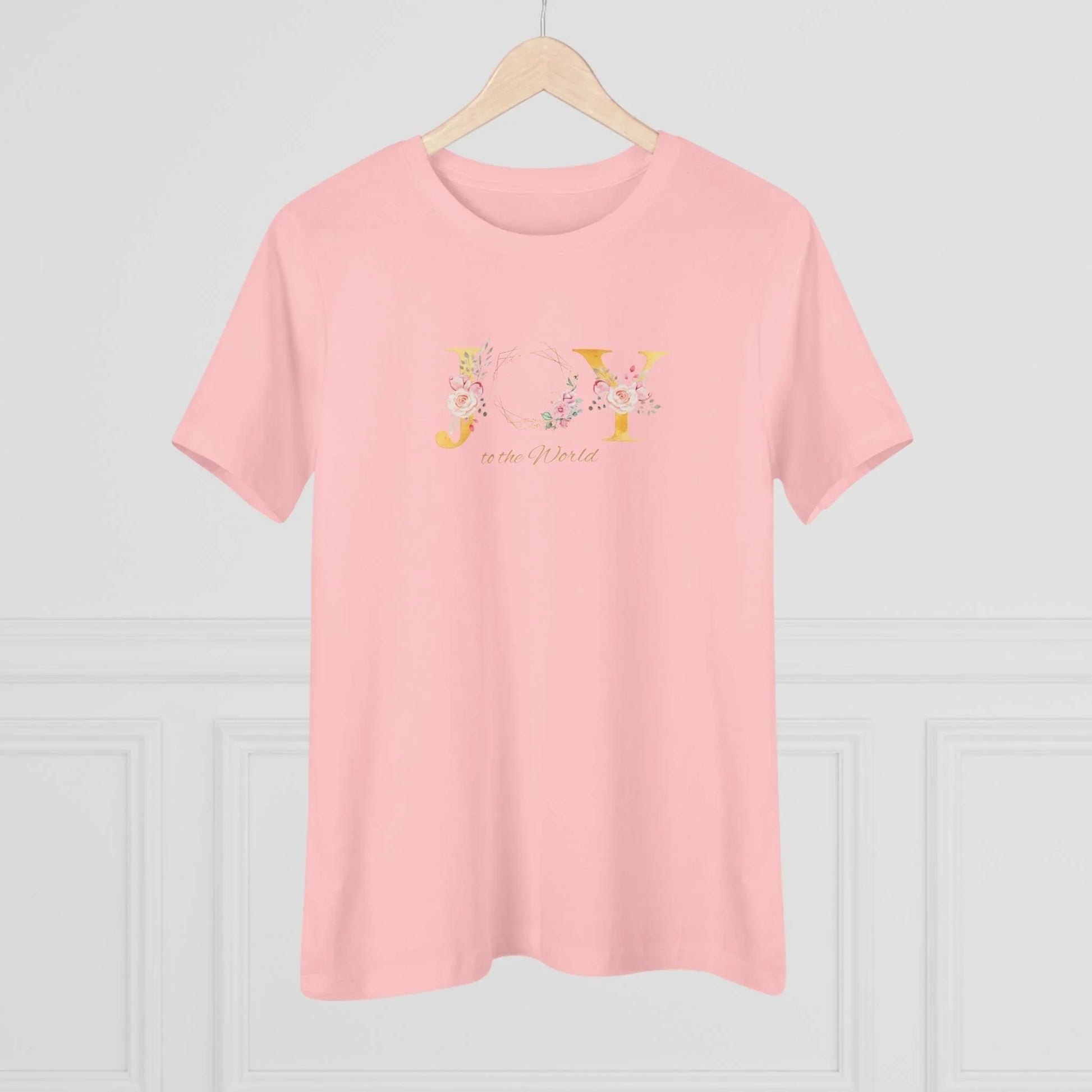 JOY to the World Women's Softstyle T-Shirt 🎄🌎💐 ✨ - Whippie's
