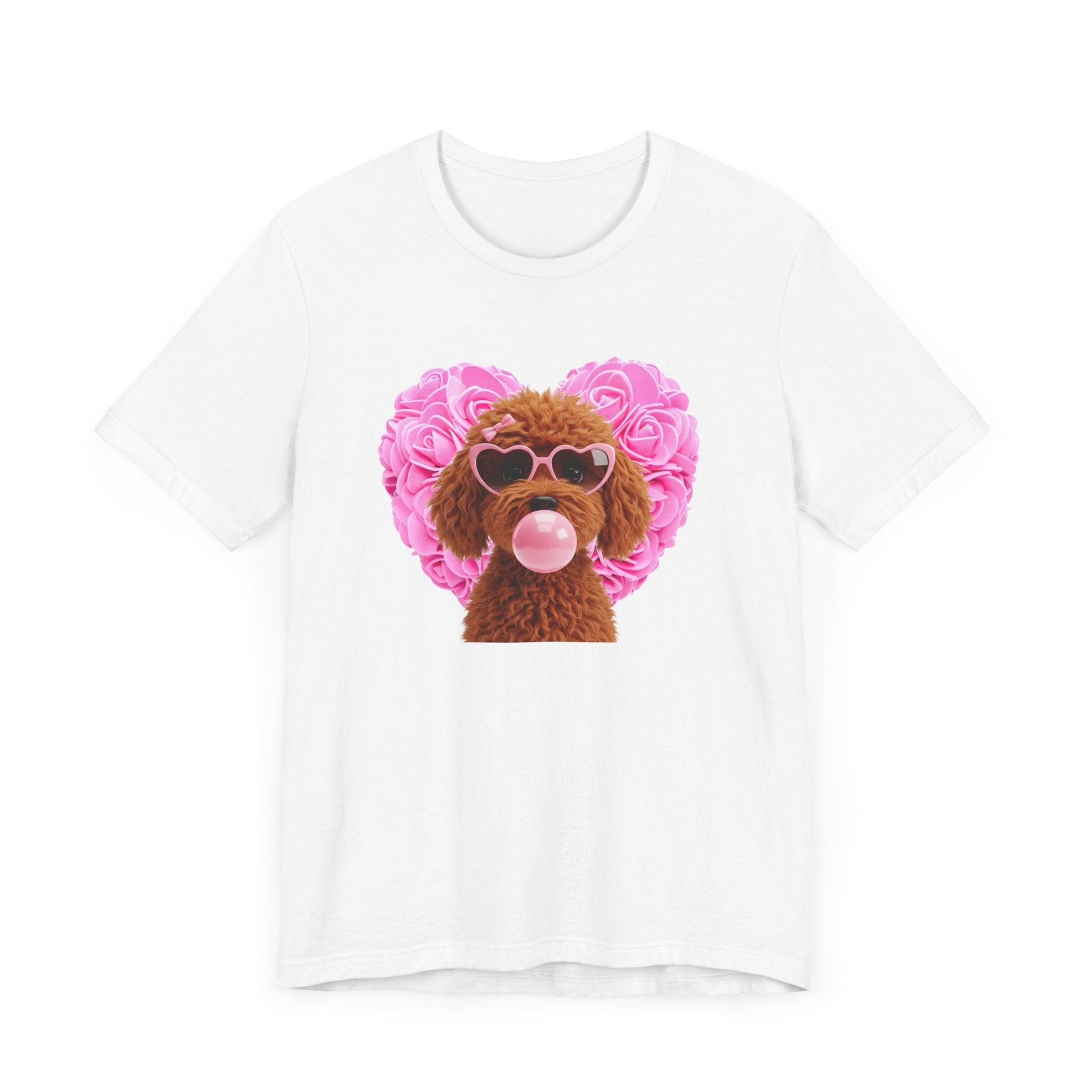 Doodle Love Unisex Jersey Tee - 💖 Cuteness Overload! 💖 - Whippie's