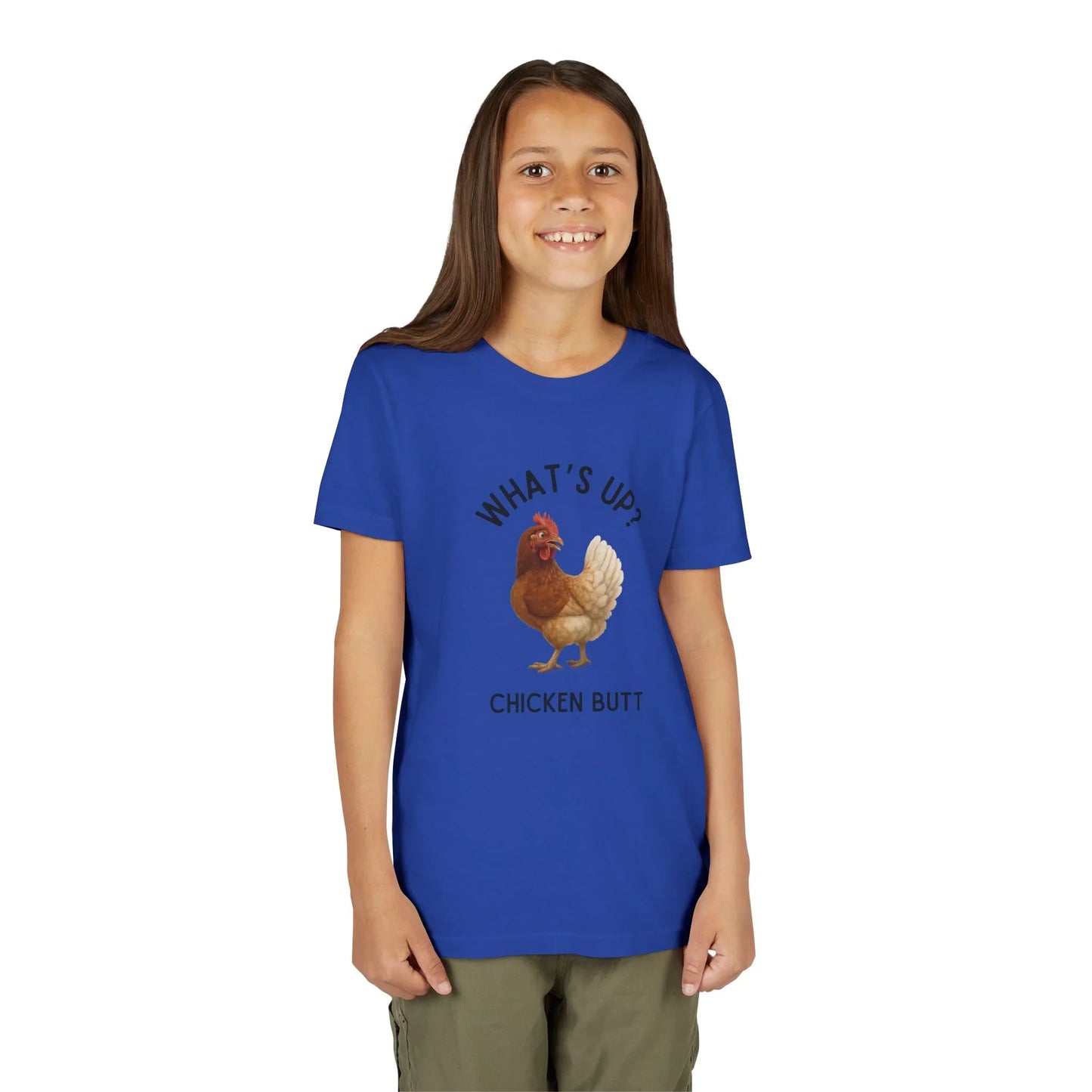 What's Up? Chicken Butt! Youth Tee - Whippie's