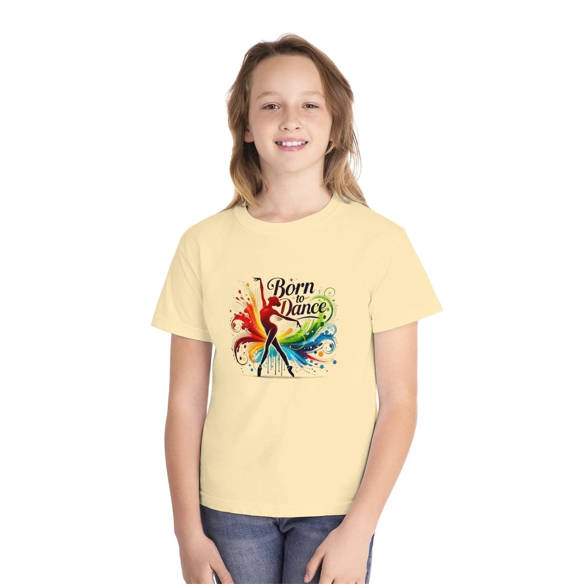 🌈 Born to Dance 💃 Youth Midweight Tee ✨ - Whippie's