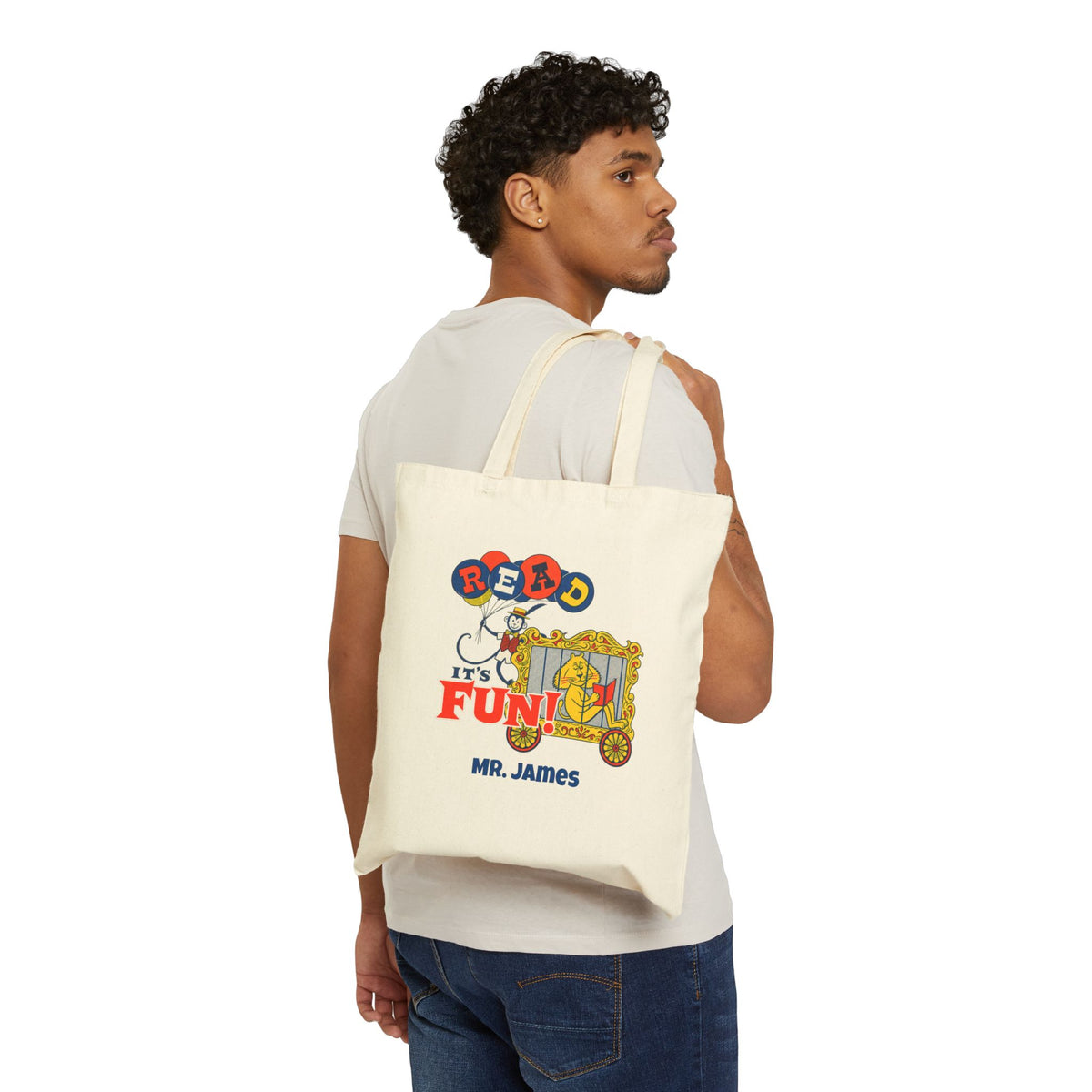 Read—It's Fun! Retro Book Tote Bag 1971
