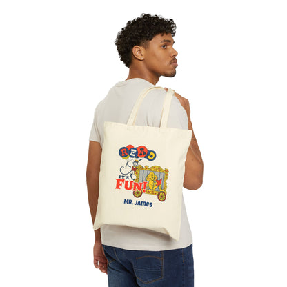 Read—It's Fun! Retro Book Tote Bag 1971