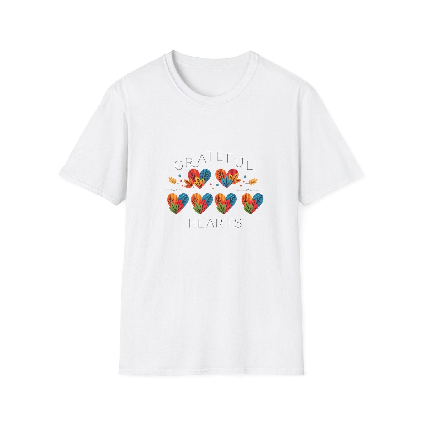 Grateful Hearts - A Family Affair 🧡💛❤️ - Six Hearts - Unisex T-Shirt - Whippie's