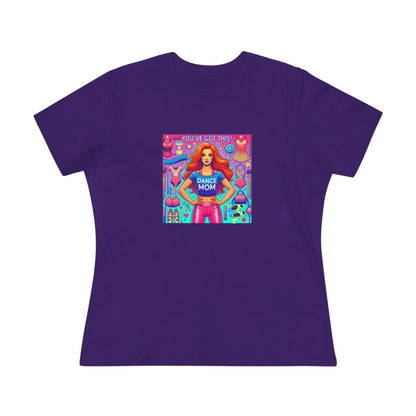 Dance Mom: You've Got This - Red Hair Mom - Women's Softstyle Tee - Whippie's