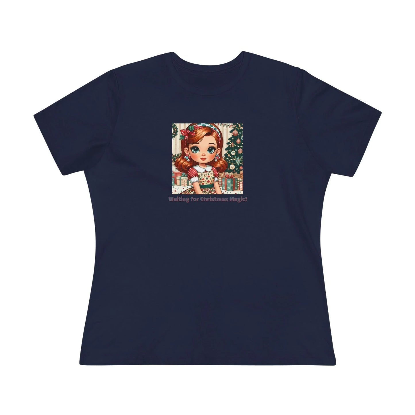 Waiting for Christmas Magic! - Women's Softstyle Tee - Whippie's