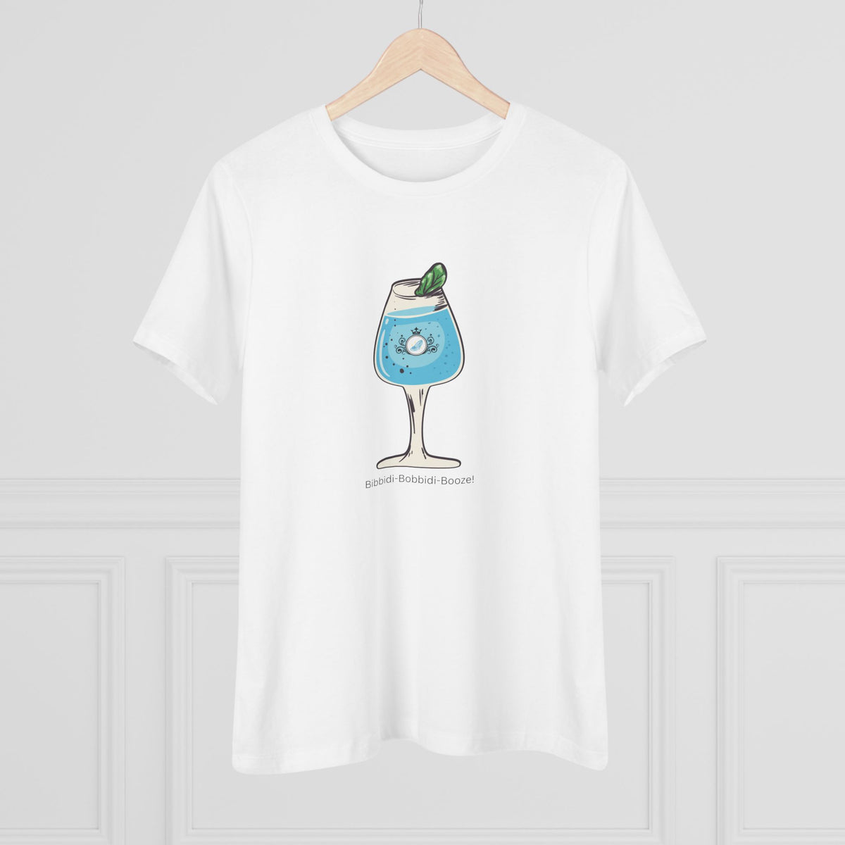 Bibbidi Bobbidi Booze Shirt - Double-Sided Women’s Drinking Around the World Tee