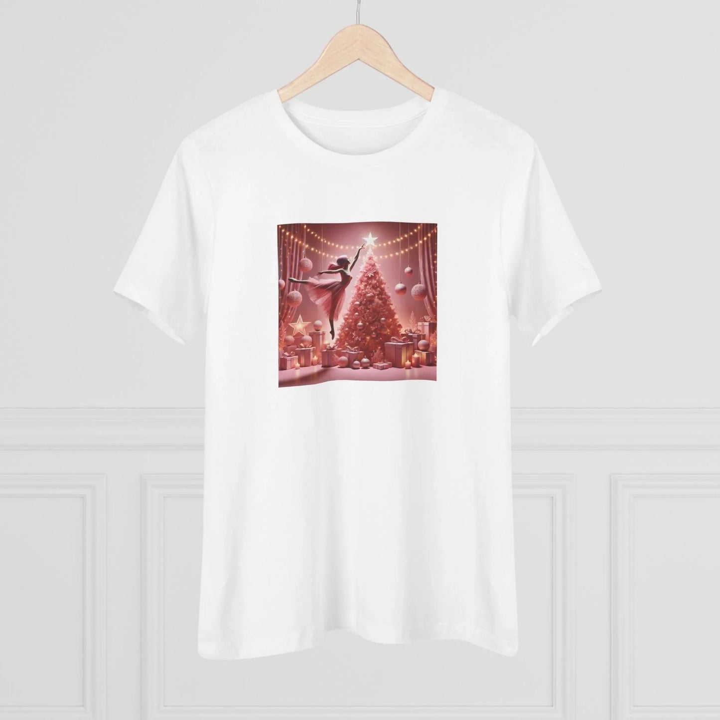 Pink Leap into the Holidays - Women's Softstyle Tee - Whippie's
