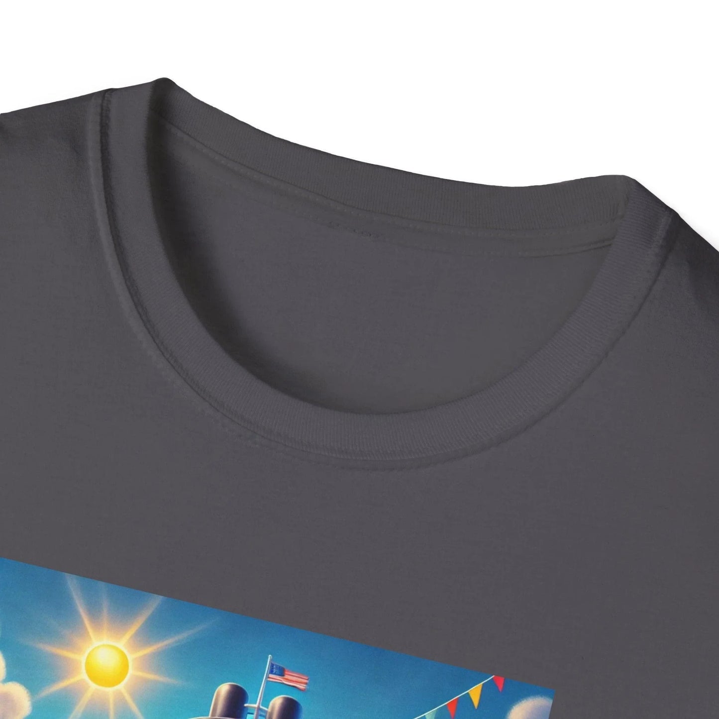 Duck on the Loose! Hilarious Cruise Ship Hide-and-Seek 🛳️ Unisex T-Shirt 🐤 - Whippie's