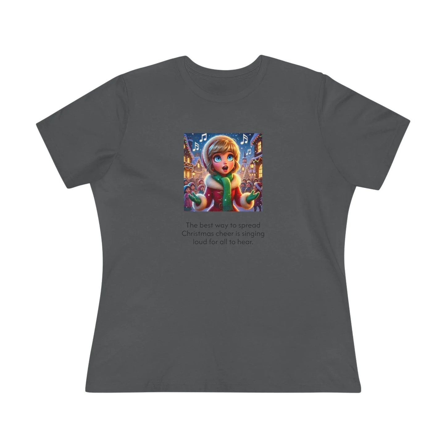 Caroler - Christmas Cheer - BHB Girl - Women's Tee - Whippie's