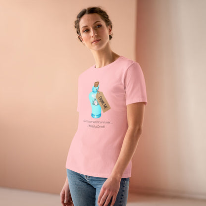 Alice in Wonderland Cocktail Shirt - Curiouser and Curiouser
