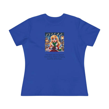 Caroler - Christmas Cheer - LBH Girl - Women's Softstyle Tee - Whippie's